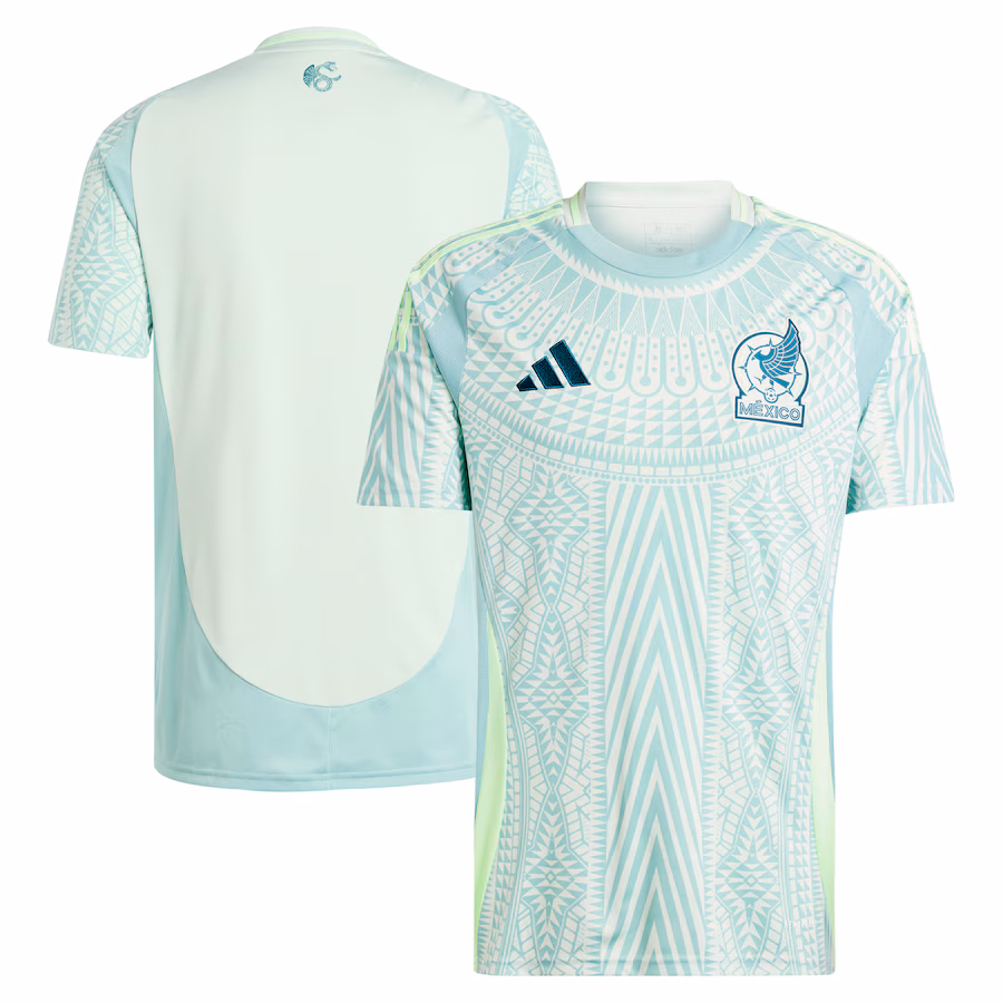 Men's Mexico National Team  adidas Green 2024 Away Replica Jersey - Jersey