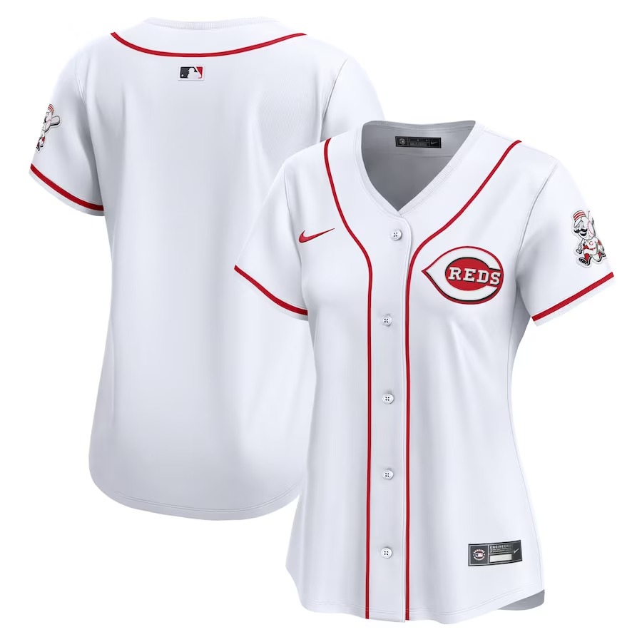 Women's Cincinnati Reds Nike White Home Limited Jersey - Jersey