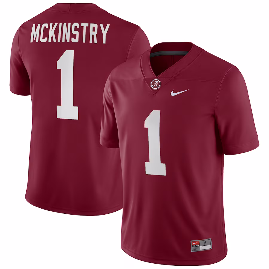 Kool-Aid McKinstry Alabama Crimson Tide Nike Player Game Jersey - Crimson - Jersey