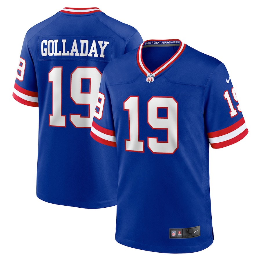 Men's New York Giants Kenny Golladay Nike Royal Classic Player Game Jersey - Jersey