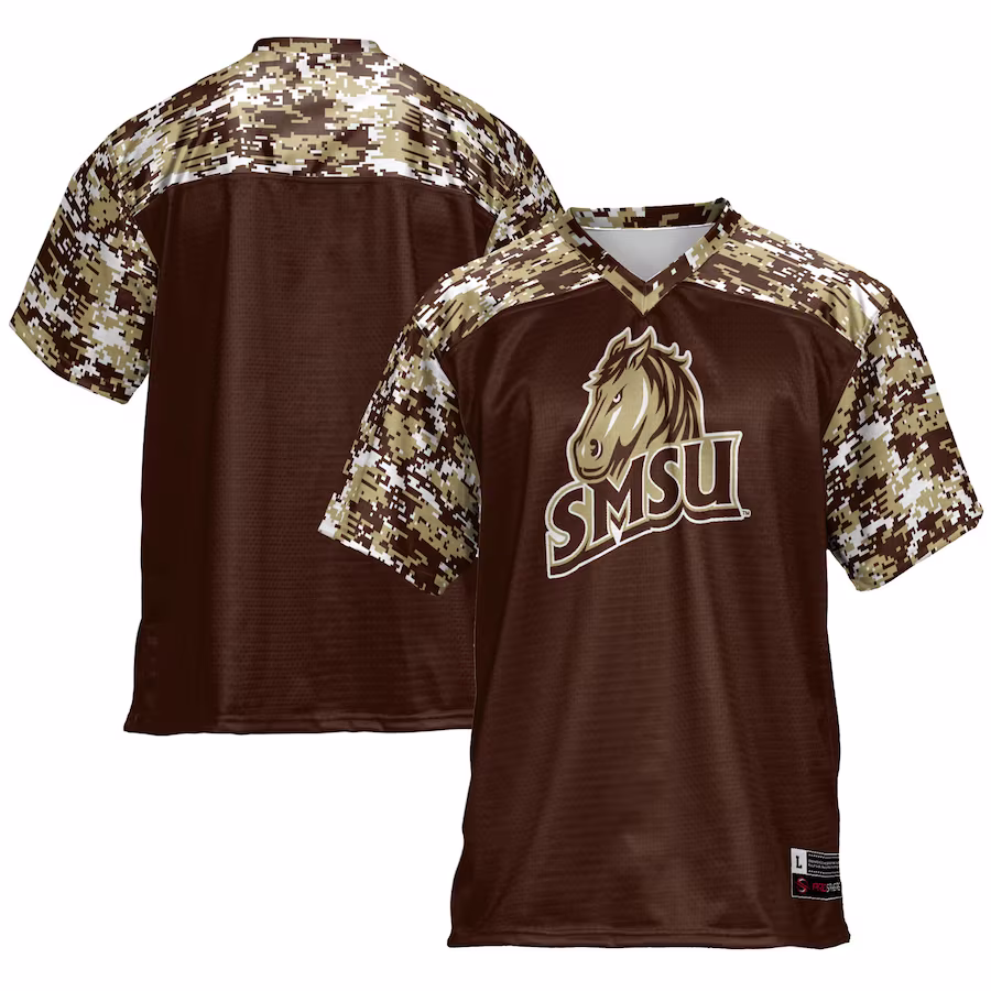 Southwest Minnesota State Mustangs GameDay Greats Football Jersey - Blue - Jersey