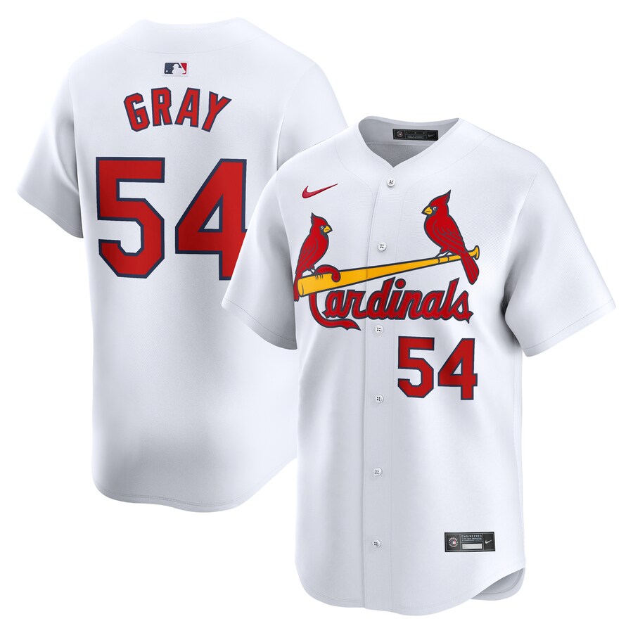 Men's St. Louis Cardinals Sonny Gray Nike White Home Limited Player Jersey - Jersey
