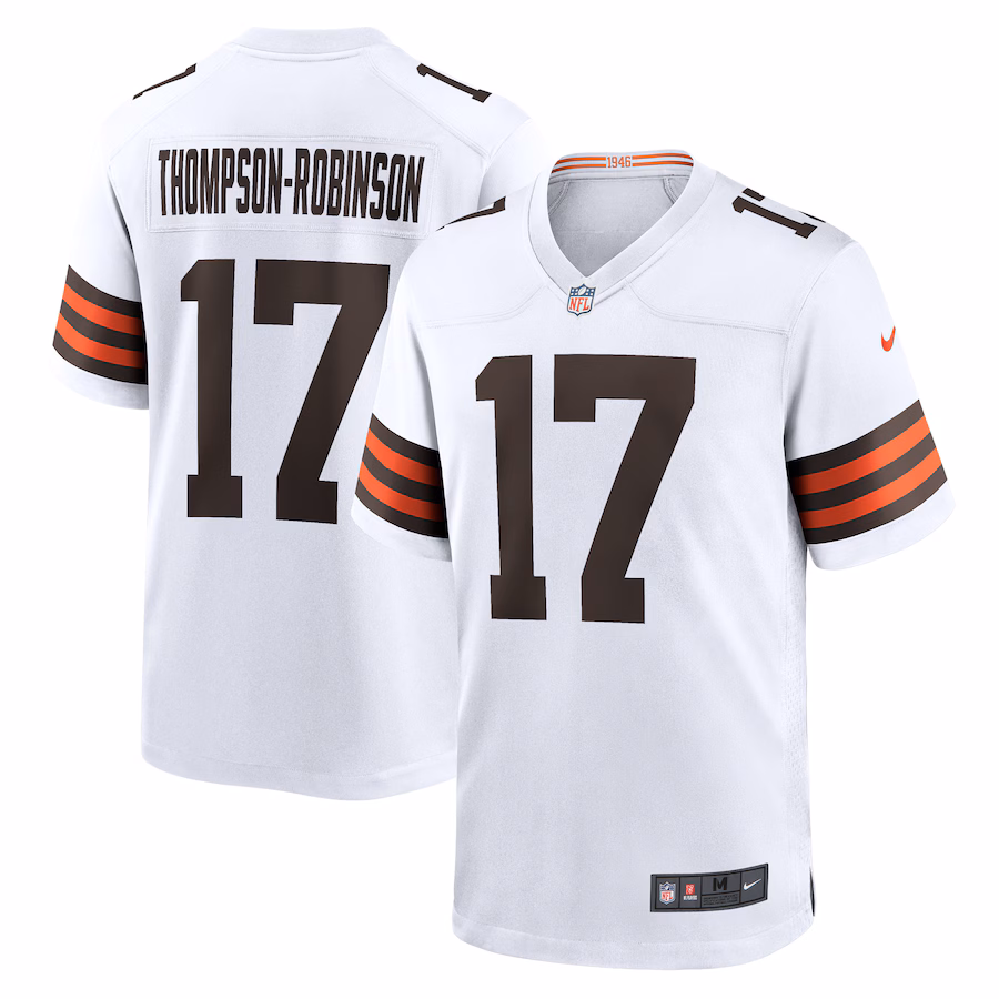 Men's Cleveland Browns Dorian Thompson-Robinson Nike  White  Game Jersey - Jersey