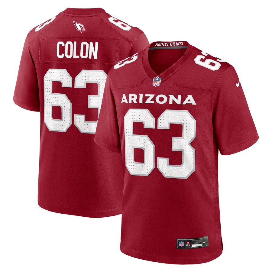 Men's Arizona Cardinals Trystan Colon Nike  Cardinal Team Game Jersey - Jersey