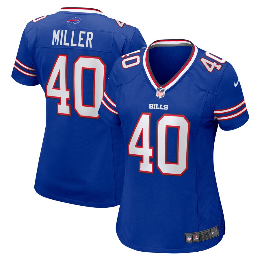 Women's Buffalo Bills Von Miller Nike Royal Game Jersey - Jersey
