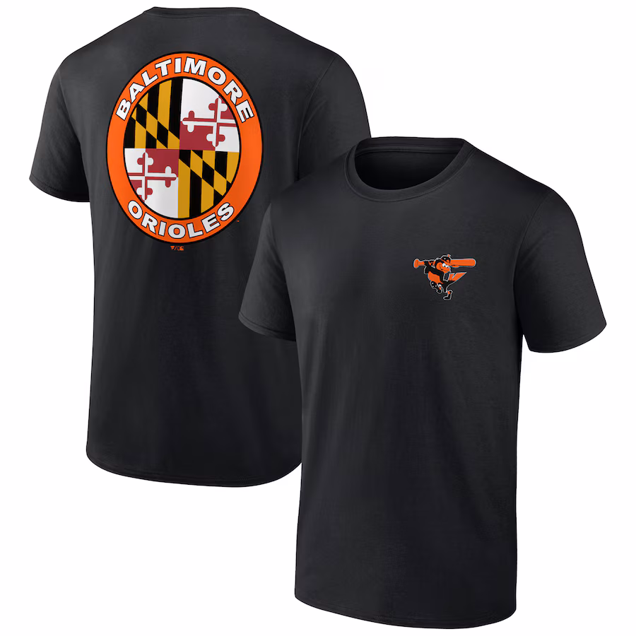 Men's Baltimore Orioles Black Bring It T-Shirt - Jersey