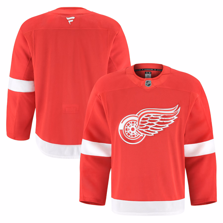 Men's Detroit Red Wings Fanatics Red Home Authentic Pro Jersey - Jersey