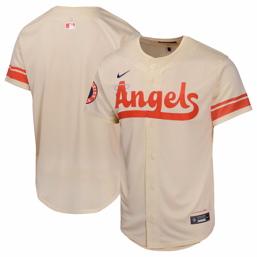 Youth Los Angeles Angels  Nike Cream City Connect Limited Jersey - Jersey