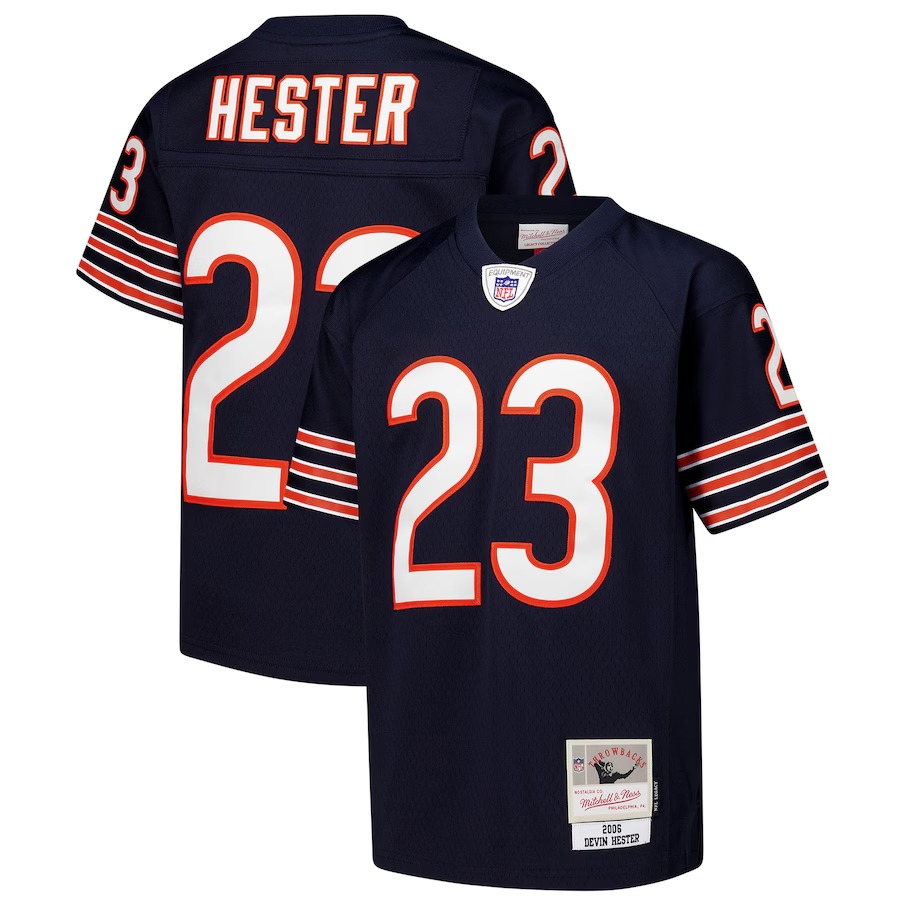 Youth Chicago Bears Devin Hester Mitchell & Ness Navy 2006 Legacy Jersey - Jersey