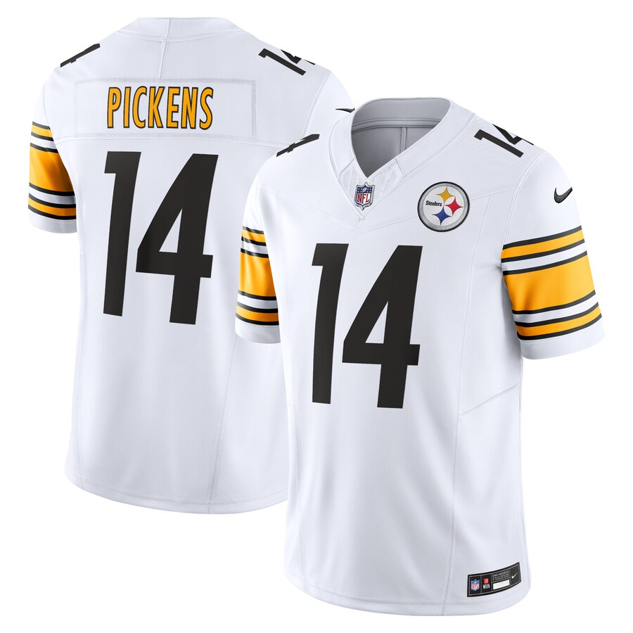 Men's Pittsburgh Steelers George Pickens Nike White Vapor F.U.S.E. Limited Jersey - Jersey