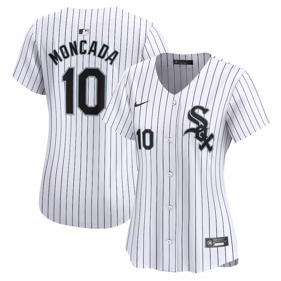 Women's Chicago White Sox Yoan Moncada Nike White Home Limited Player Jersey - Jersey