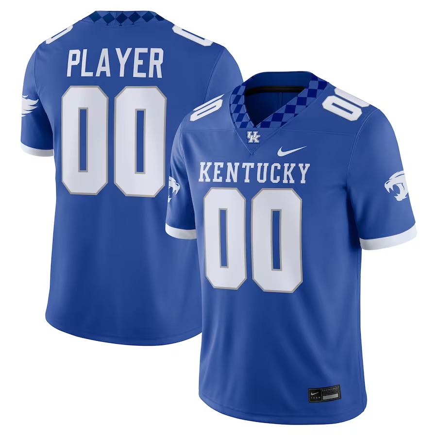 Kentucky Wildcats Nike  NIL Pick-A-Player Game Jersey – Royal - Jersey