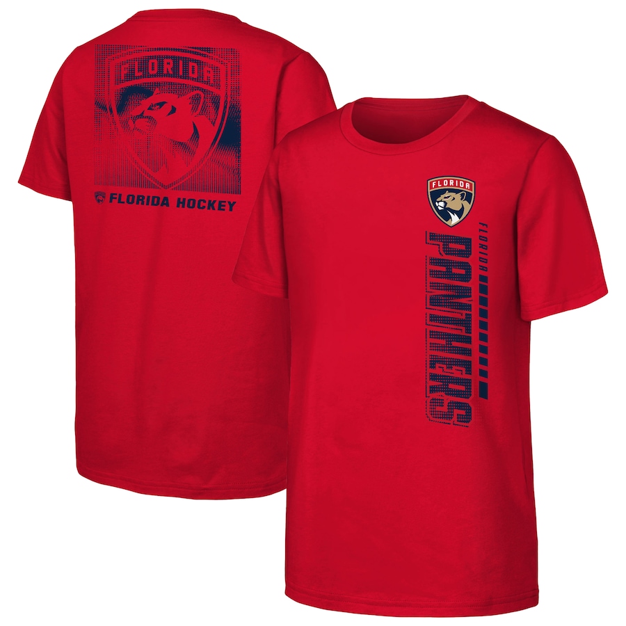 Youth Florida Panthers Red Atmosphere T-Shirt - Jersey