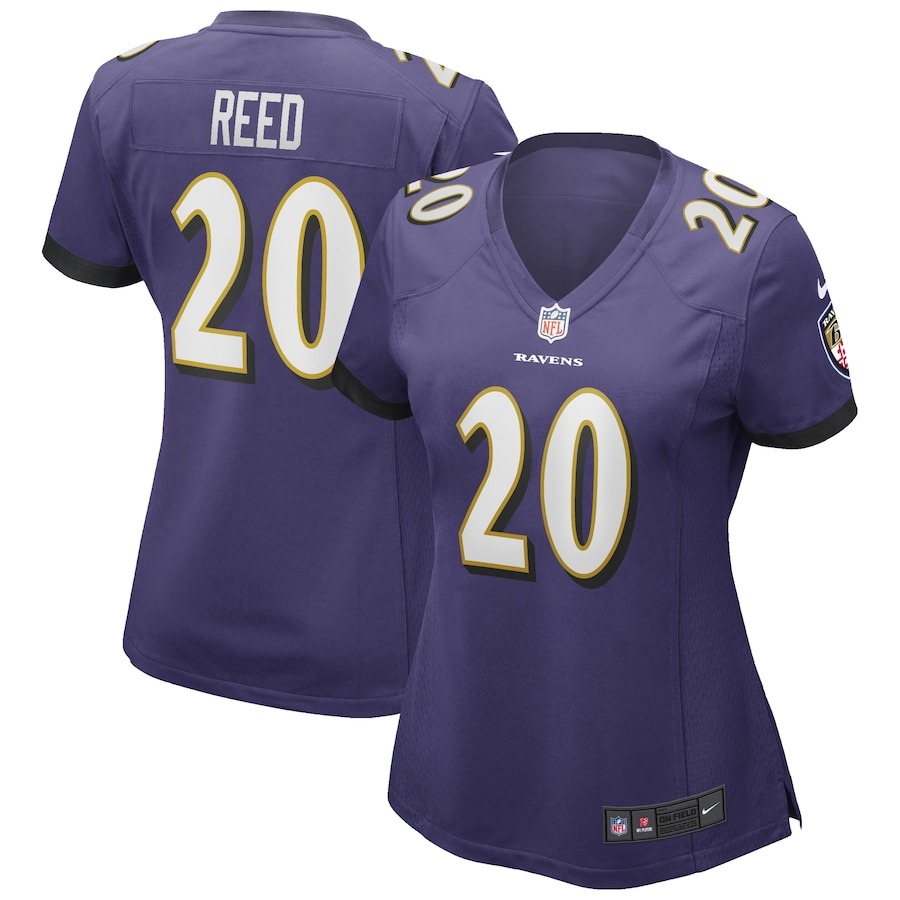 Women's Baltimore Ravens Ed Reed Nike Purple Game Retired Player Jersey - Jersey