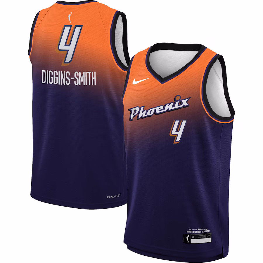 Youth Phoenix Mercury Skylar Diggins-Smith Nike Purple 2021 Explorer Edition Victory Player Jersey - Jersey
