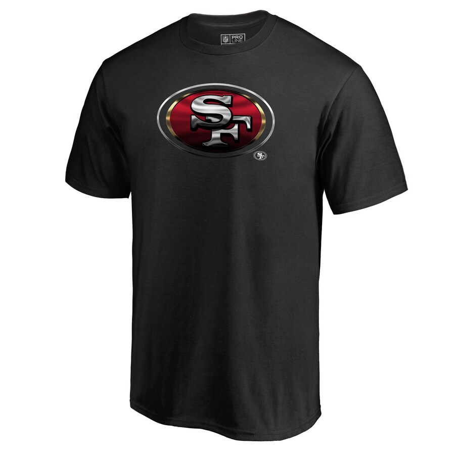 Men's San Francisco 49ers Black Midnight Mascot T-Shirt - Jersey