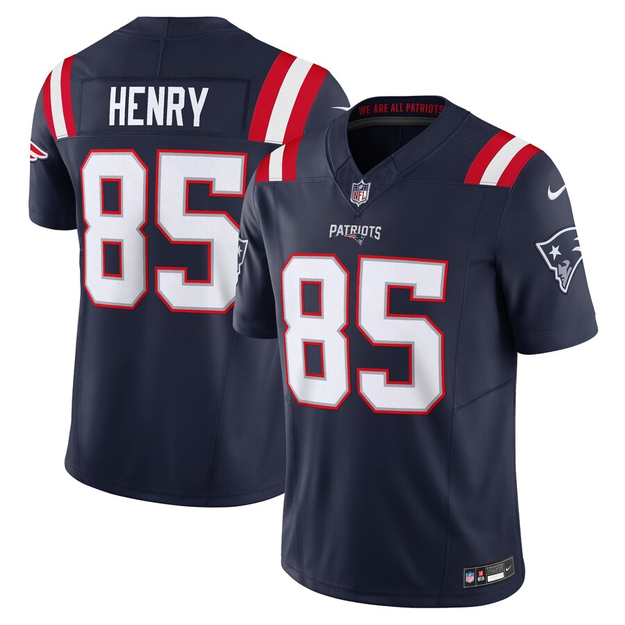 Men's New England Patriots Hunter Henry Nike Navy Vapor F.U.S.E. Limited Jersey - Jersey