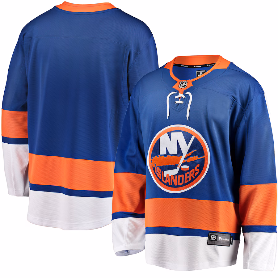 Men's New York Islanders Fanatics Blue Breakaway Home Jersey - Jersey