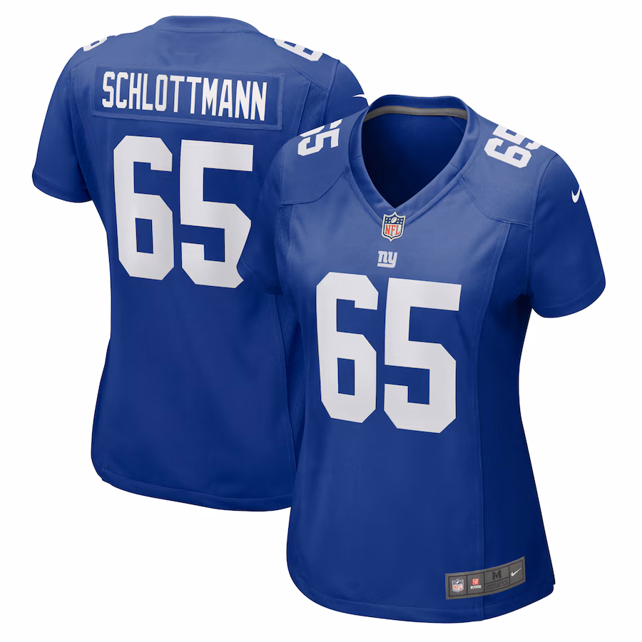 Women's New York Giants Austin Schlottmann Nike Royal Game Jersey - Jersey