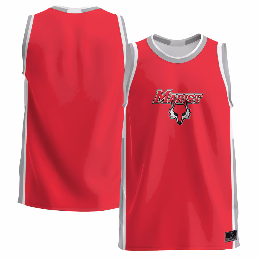 Youth ProSphere  Red Marist Red Foxes  Basketball Jersey - Jersey