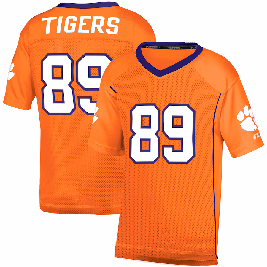 Men's Orange Clemson Tigers Team Football Jersey - Jersey
