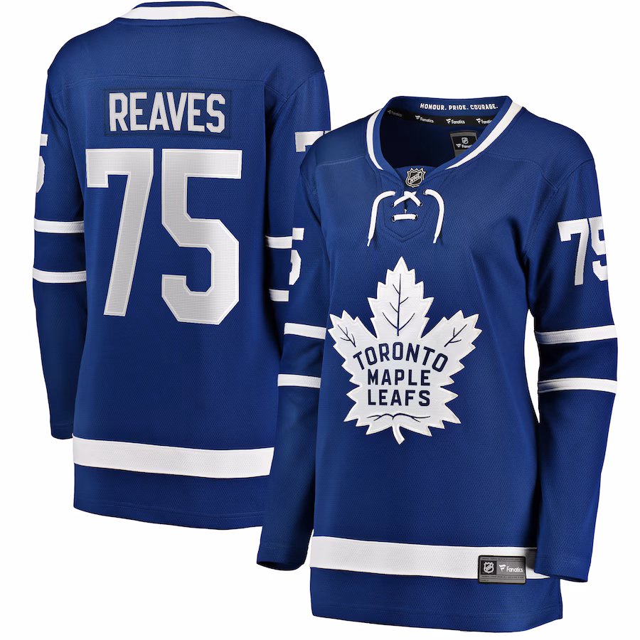 Women's Toronto Maple Leafs Ryan Reaves Fanatics Blue Home Breakaway Player Jersey - Jersey