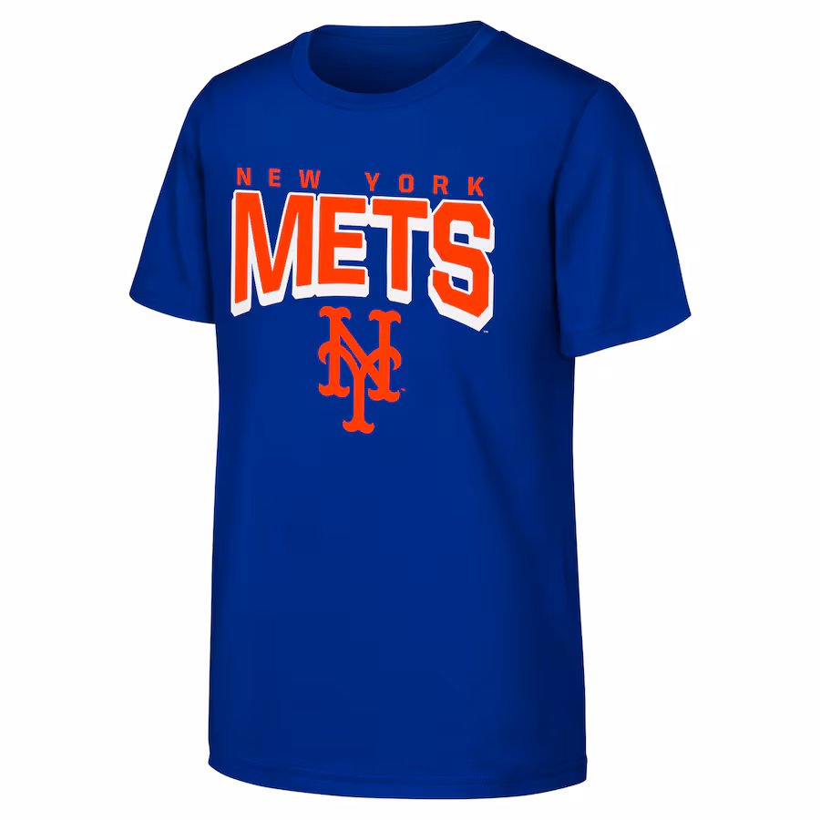 Youth New York Mets Royal On The Block T-Shirt - Jersey