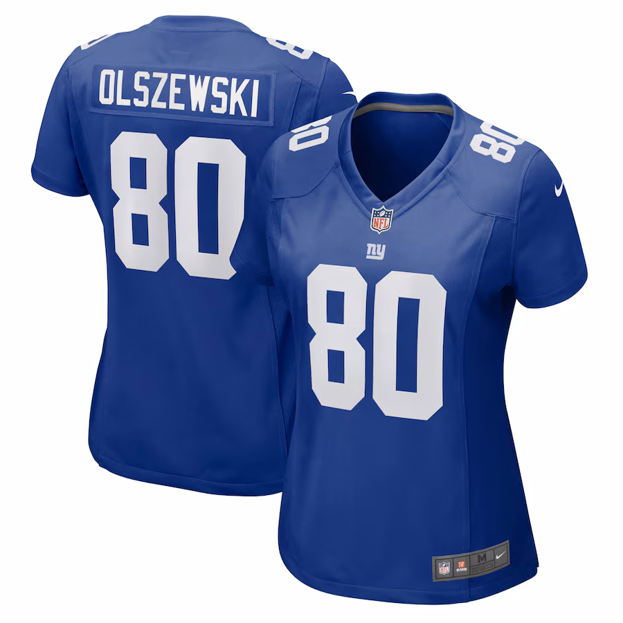 Women's New York Giants Gunner Olszewski Nike Royal Game Jersey - Jersey