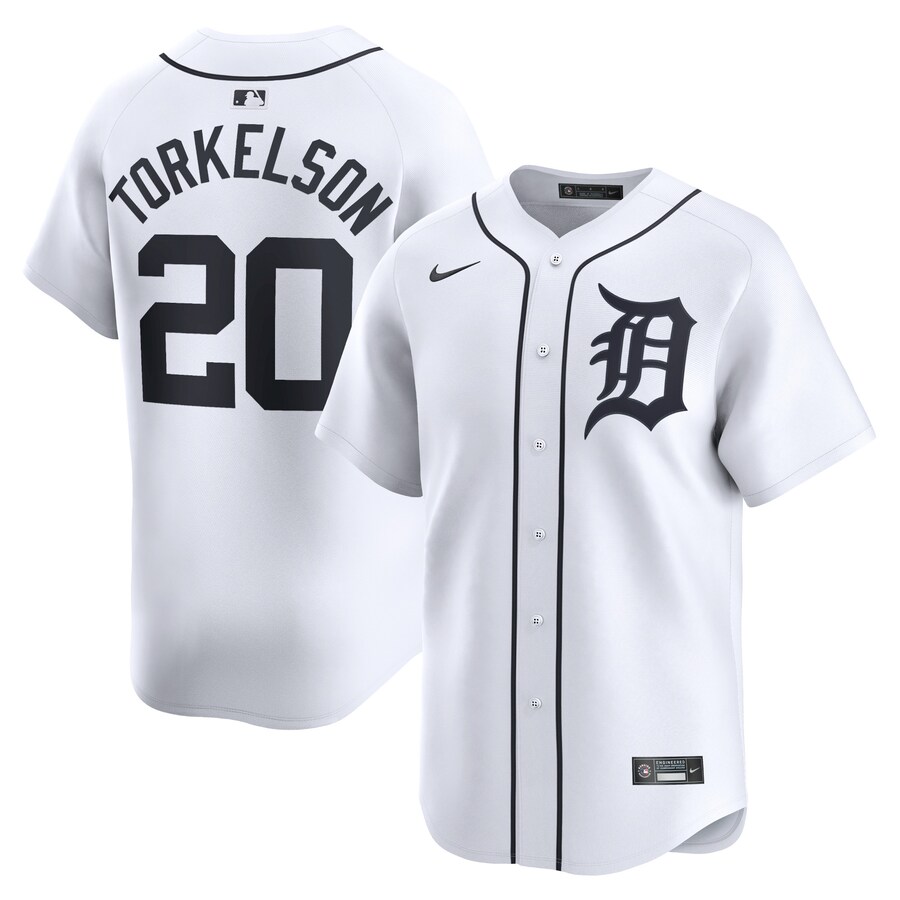 Youth Detroit Tigers Spencer Torkelson Nike White Home Limited Player Jersey - Jersey