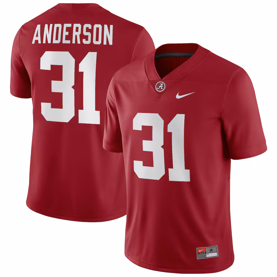 Will Anderson Jr. Alabama Crimson Tide Nike Player Game Jersey - Crimson - Jersey