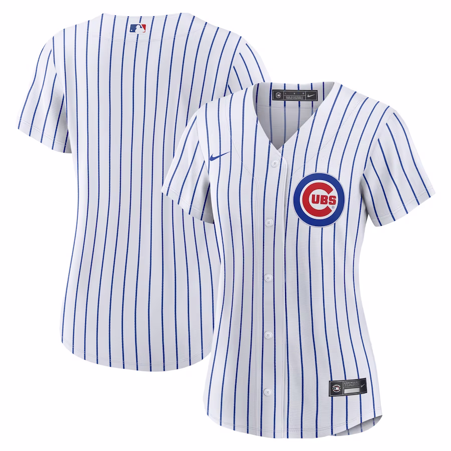 Women's Chicago Cubs Nike White Home Replica Team Jersey - Jersey