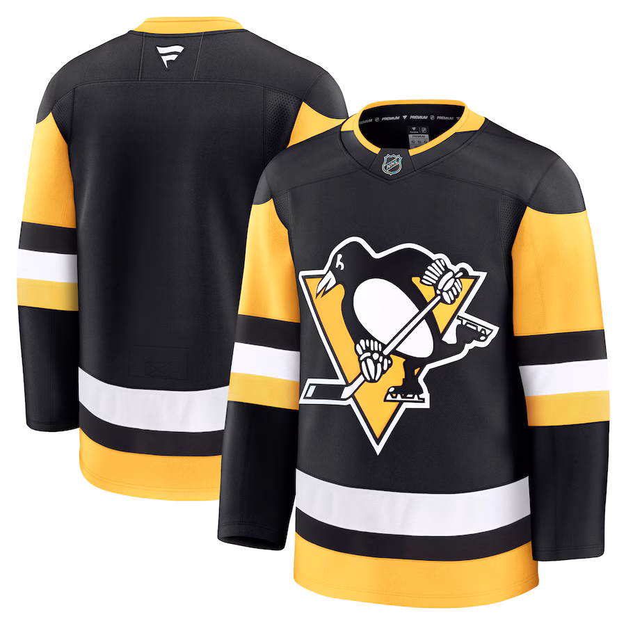 Men's Pittsburgh Penguins Fanatics Black Home Premium Jersey - Jersey