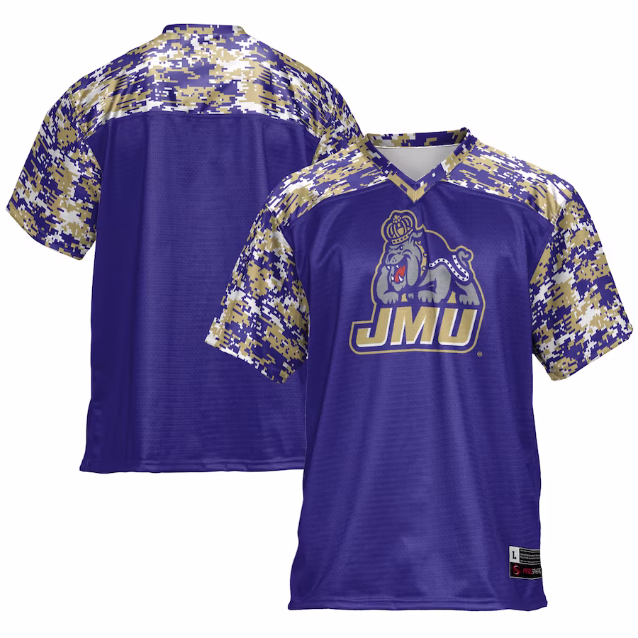 James Madison Dukes GameDay Greats Football Jersey - Purple - Jersey