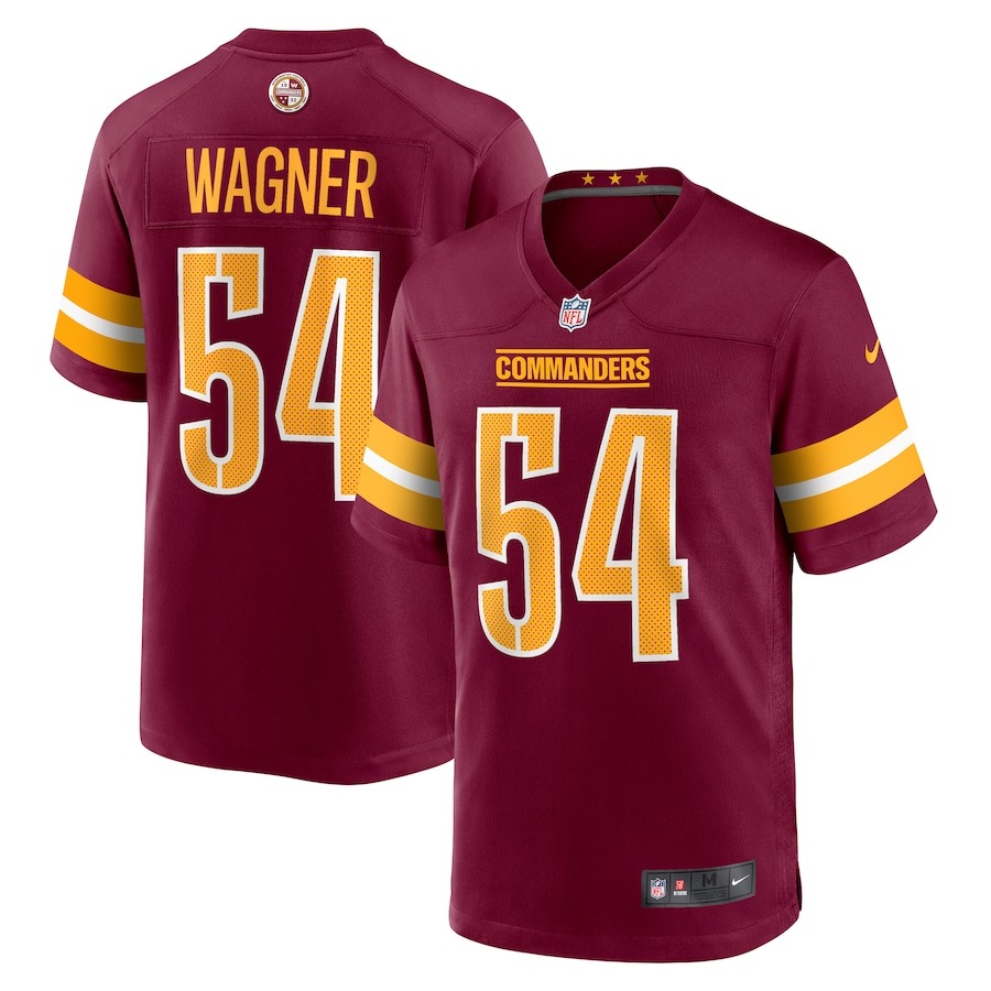 Men's Washington Commanders Bobby Wagner Nike Burgundy Game Jersey - Jersey