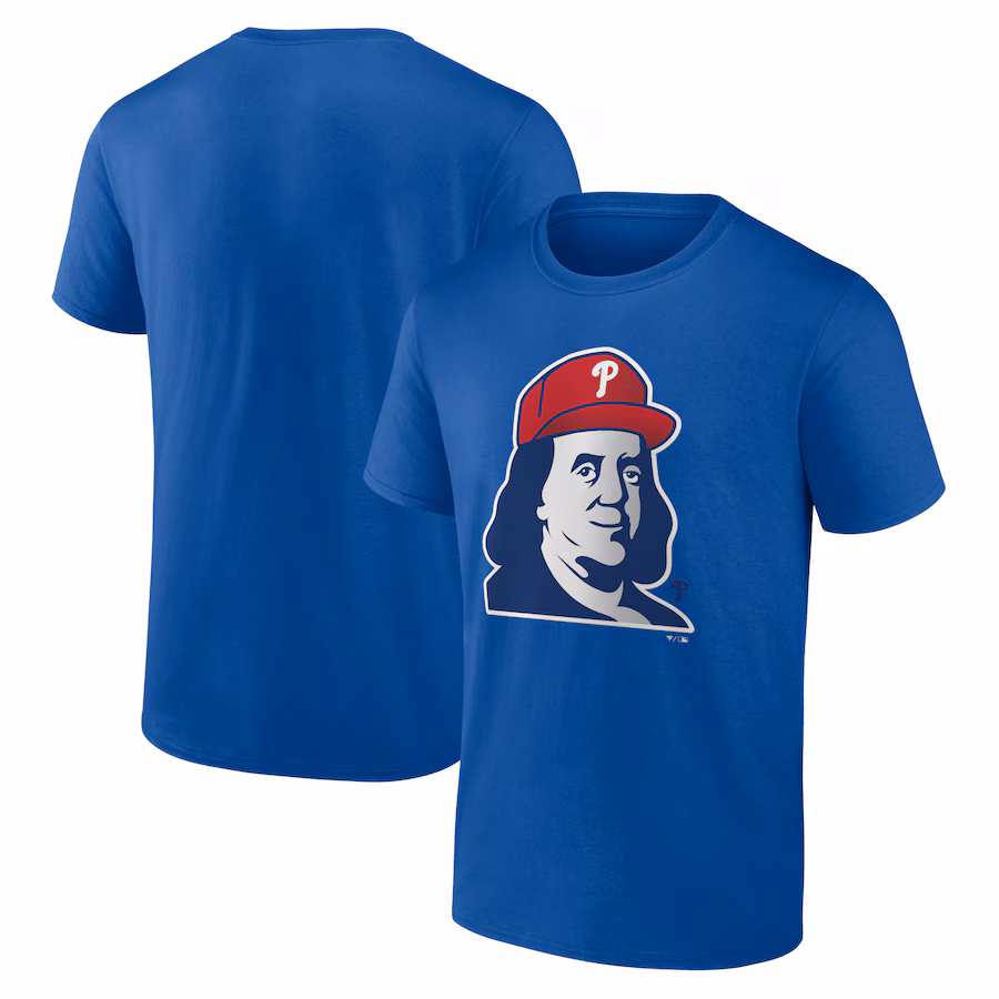 Men's Philadelphia Phillies Royal Big Ben T-Shirt - Jersey