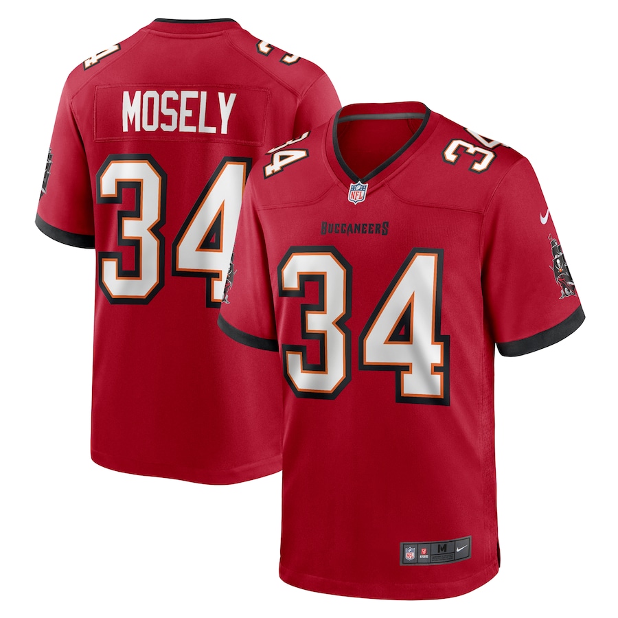 Men's Tampa Bay Buccaneers Quandre Mosely Nike  Red  Game Jersey - Jersey