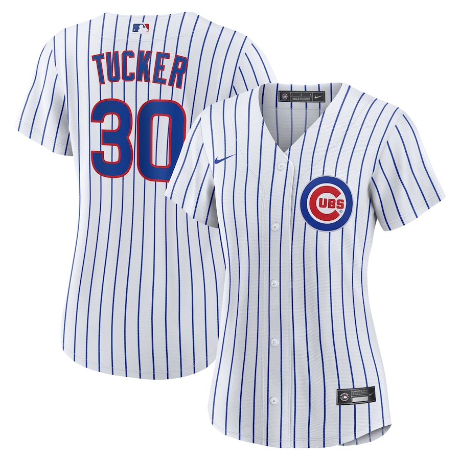 Women's Chicago Cubs Kyle Tucker Nike White Home Replica Player Jersey - Jersey