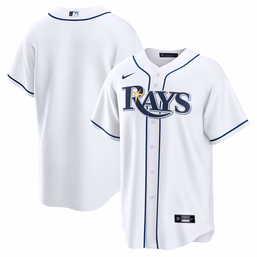 Youth Tampa Bay Rays Nike White Home Replica 2.0 Jersey - Jersey