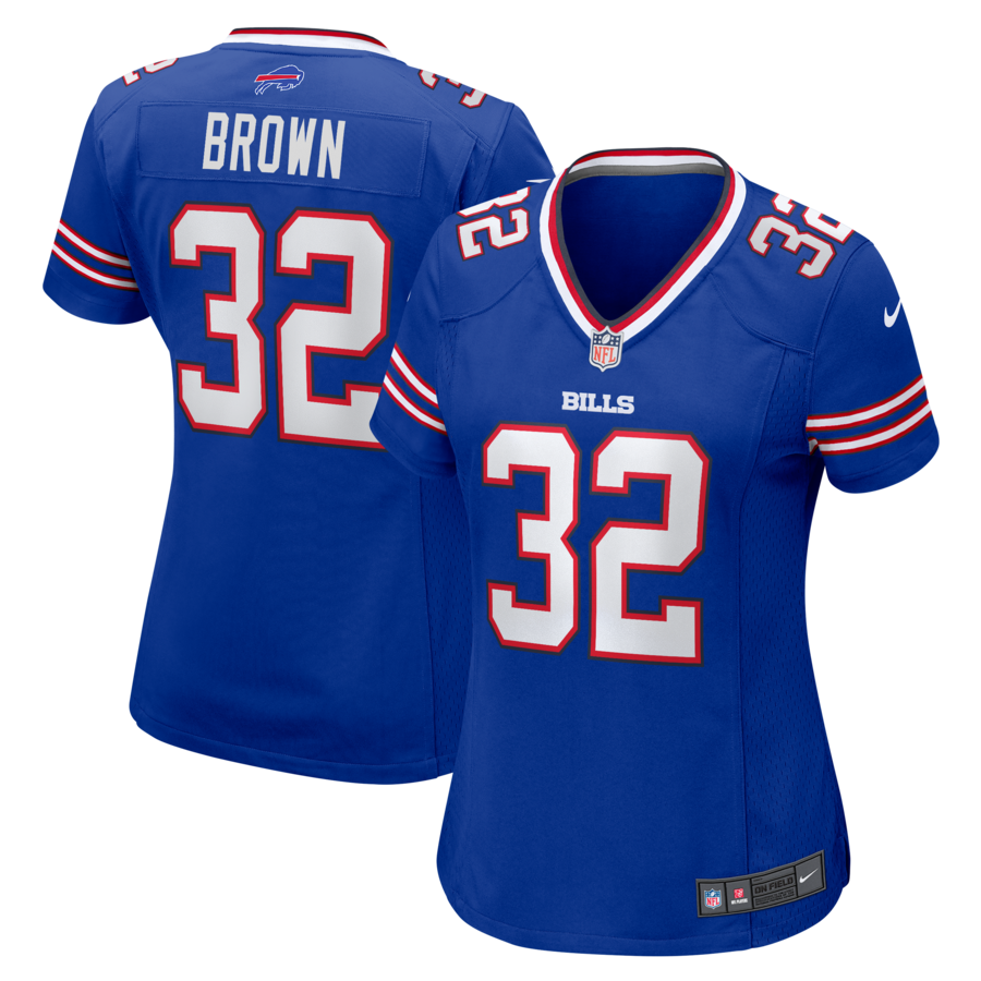 Women's Buffalo Bills Kyron Brown Nike Royal  Game Jersey - Jersey