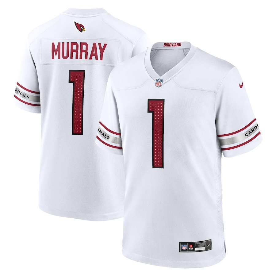 Men's Arizona Cardinals Kyler Murray Nike White Game Player Jersey - Jersey