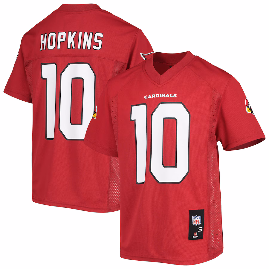 Youth Arizona Cardinals DeAndre Hopkins Cardinal Replica Player Jersey - Jersey