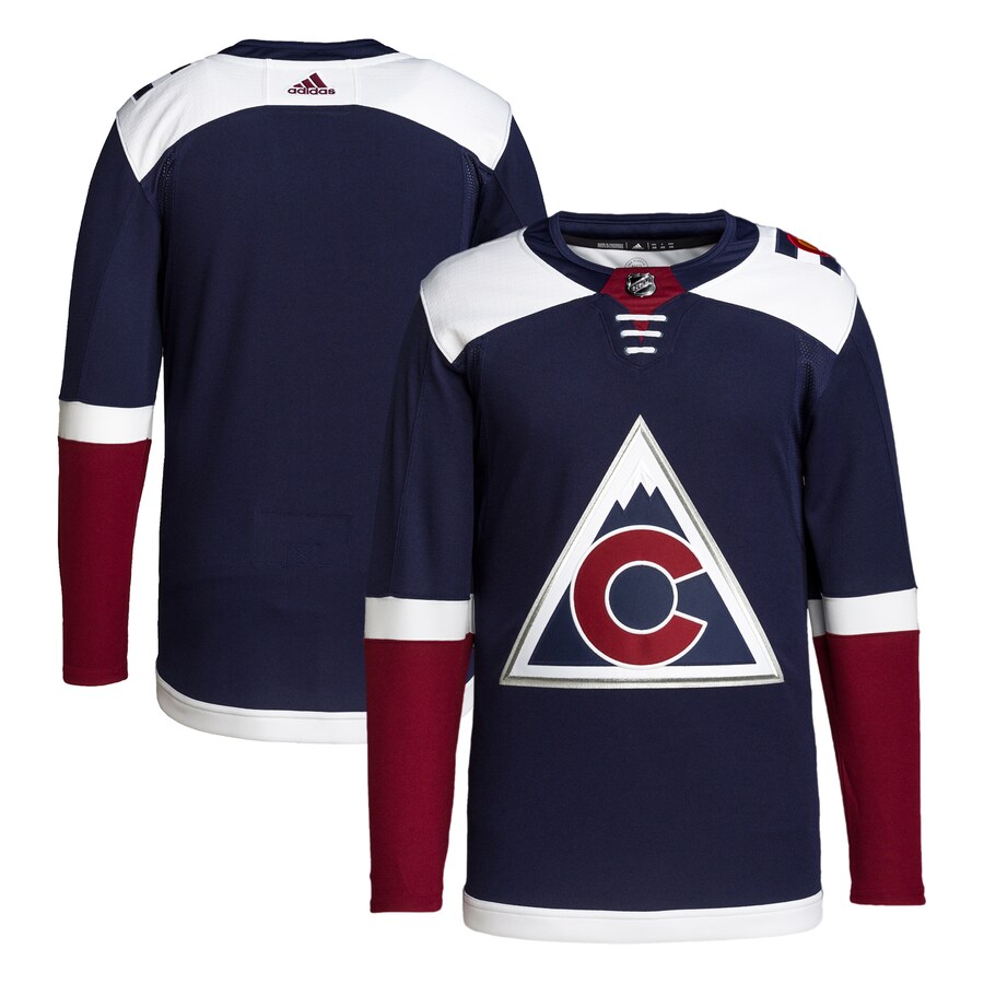 Men's Colorado Avalanche adidas Navy 2018/19 Alternate Primegreen Authentic Pro Jersey - Jersey