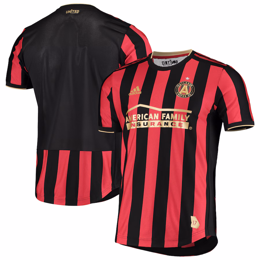 Men's Atlanta United FC adidas Red Authentic Primary Team Jersey - Jersey