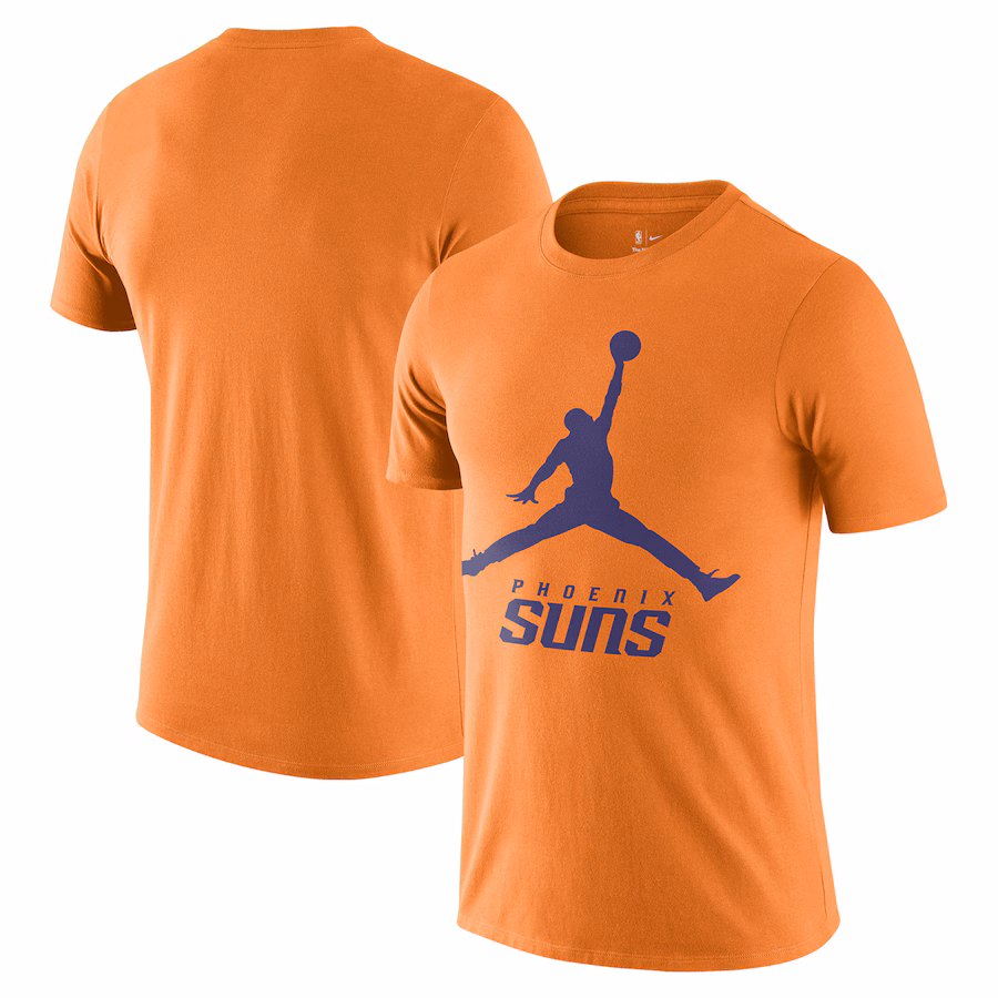 Men's Phoenix Suns Nike Orange Essential Jumpman T-Shirt - Jersey