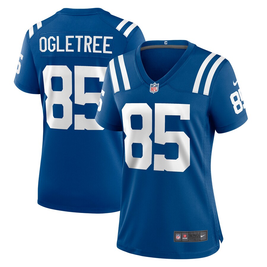 Women's Indianapolis Colts Andrew Ogletree Nike Royal Player Game Jersey - Jersey