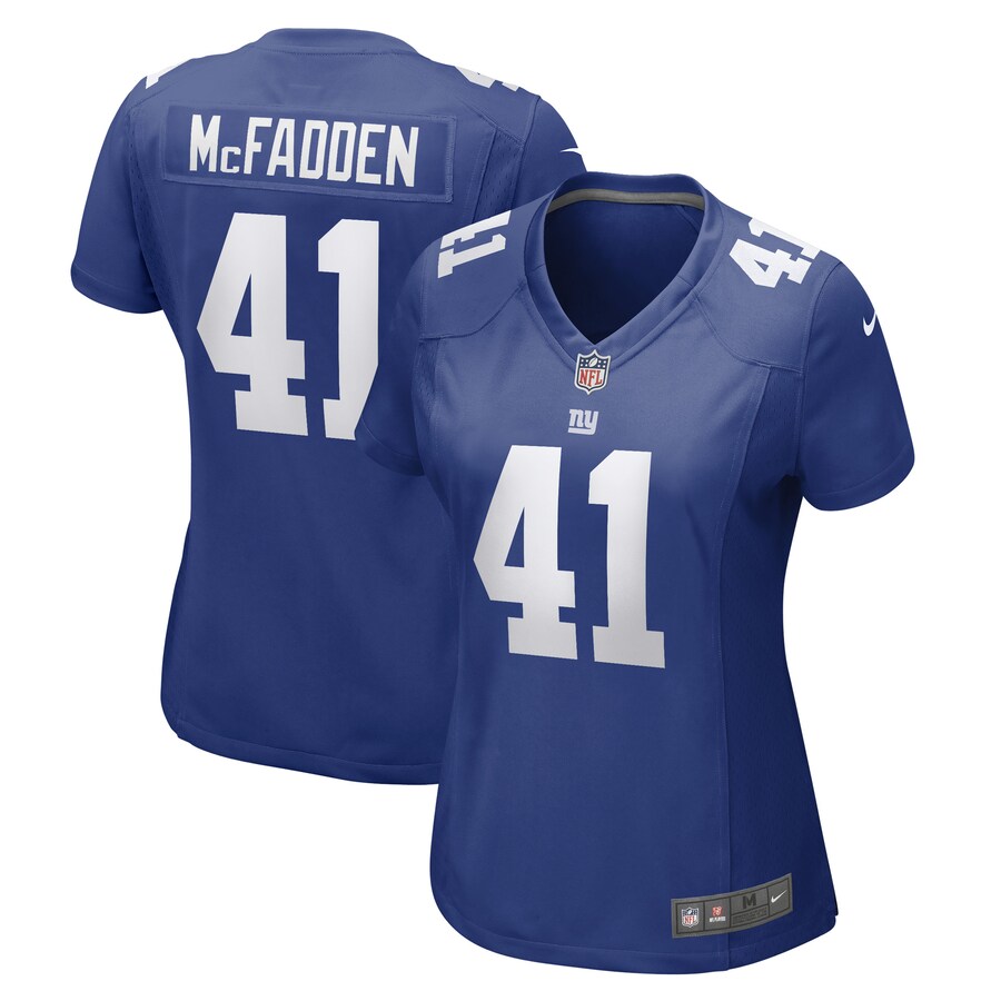 Women's New York Giants Micah McFadden Nike Royal Game Player Jersey - Jersey