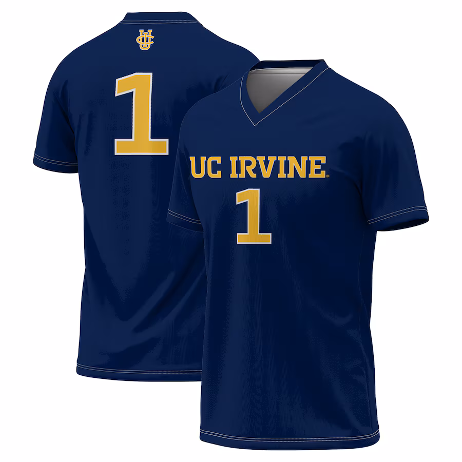 Youth GameDay Greats Navy UC Irvine Anteaters Lightweight Soccer Fashion Jersey - Jersey