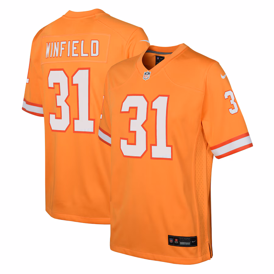Youth Tampa Bay Buccaneers Antoine Winfield Jr. Nike Orange Game Jersey - Jersey