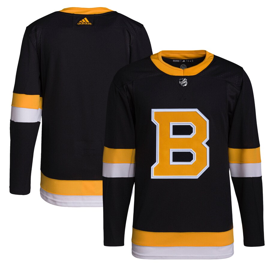 Men's Boston Bruins adidas Black Alternate Primegreen Authentic Pro Jersey - Jersey