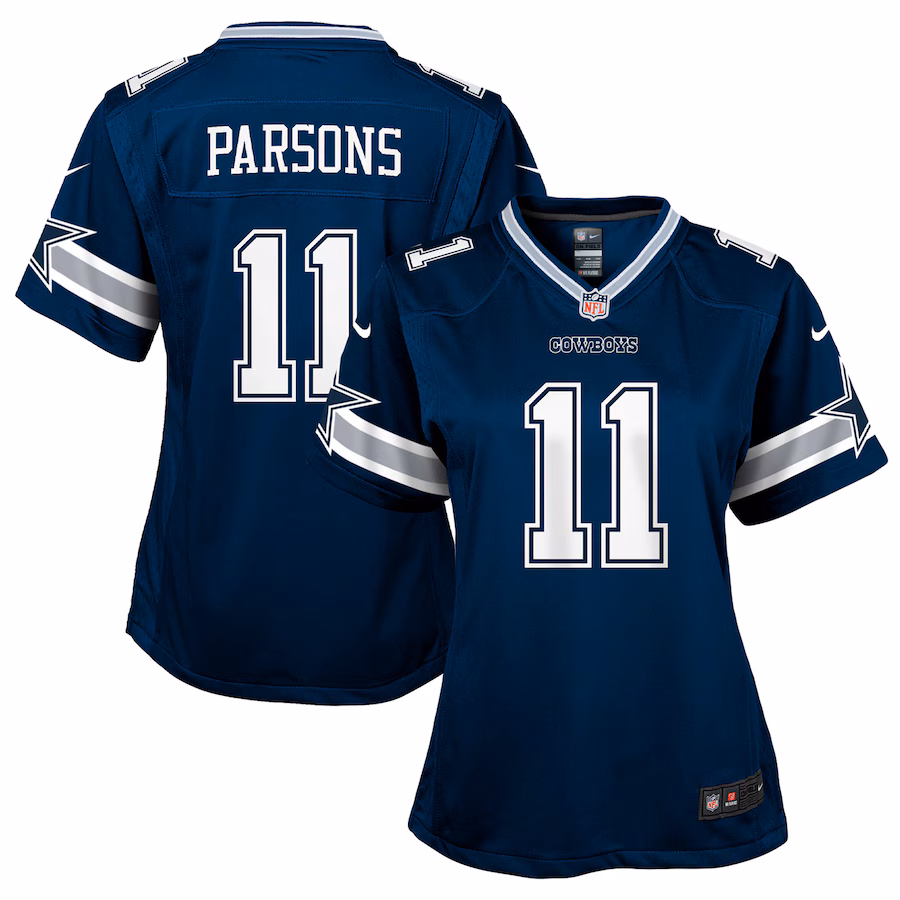 Girls Youth Dallas Cowboys Micah Parsons Nike Navy Game Jersey - Jersey